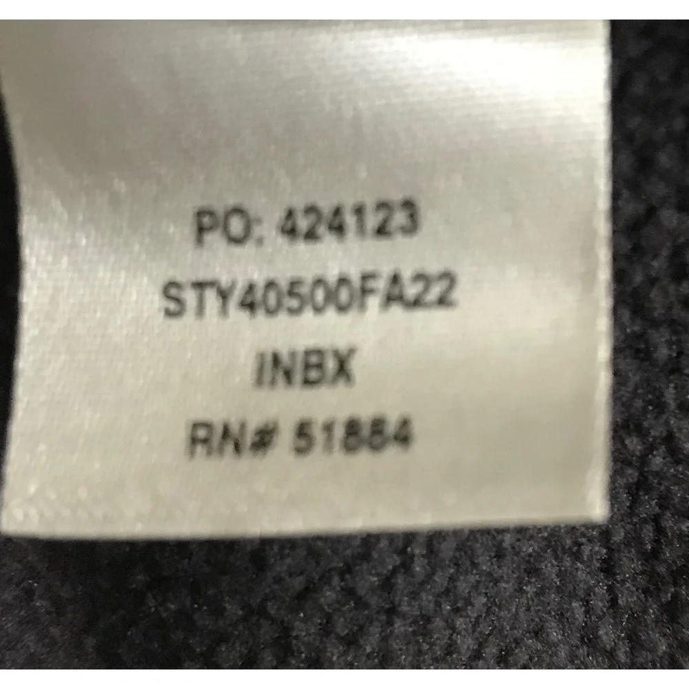 Patagonia R1 Daily Pullover 1/2 Zip‎ Men Size Medium Black Logo Esdec Solar EUC